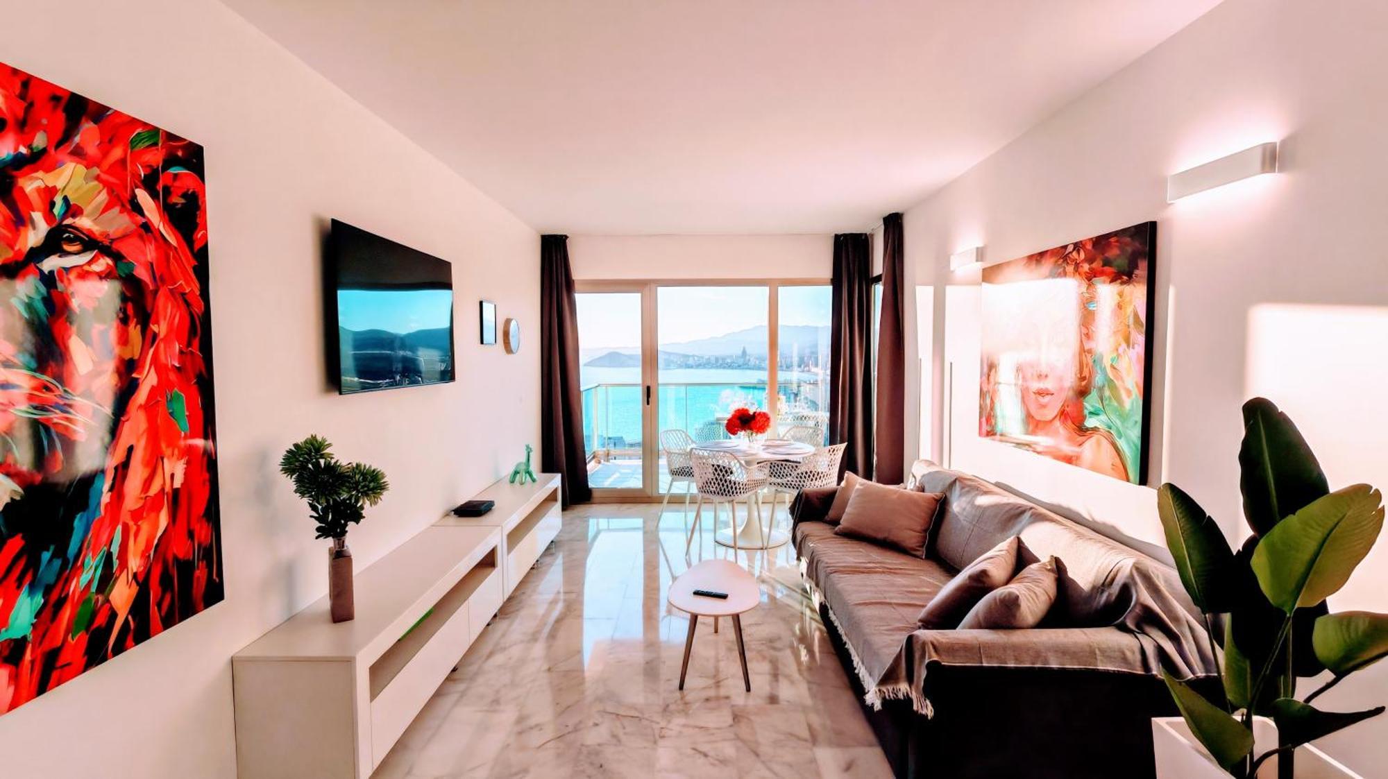 Skyline Floor 28 Sea Views Apartment เบนิดอร์ม ภายนอก รูปภาพ