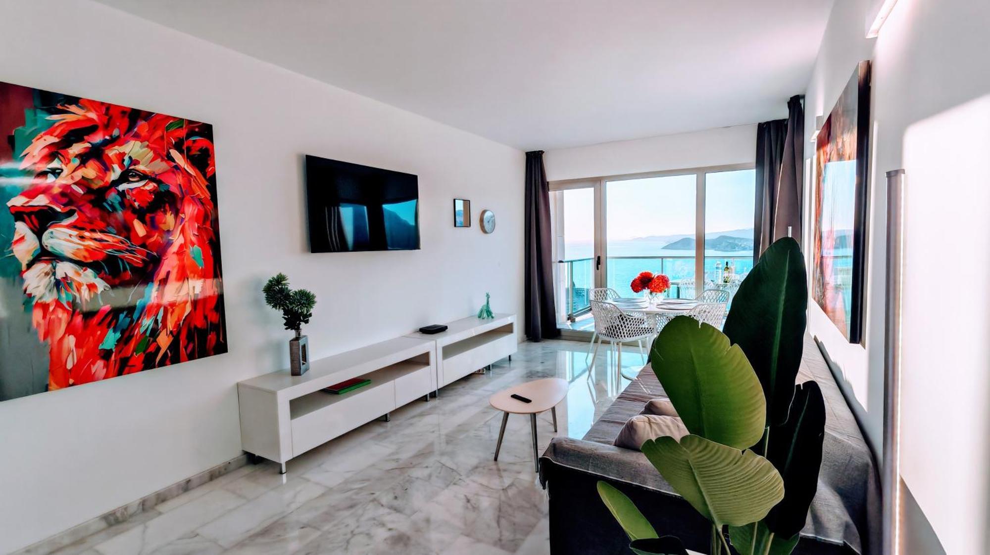 Skyline Floor 28 Sea Views Apartment เบนิดอร์ม ภายนอก รูปภาพ